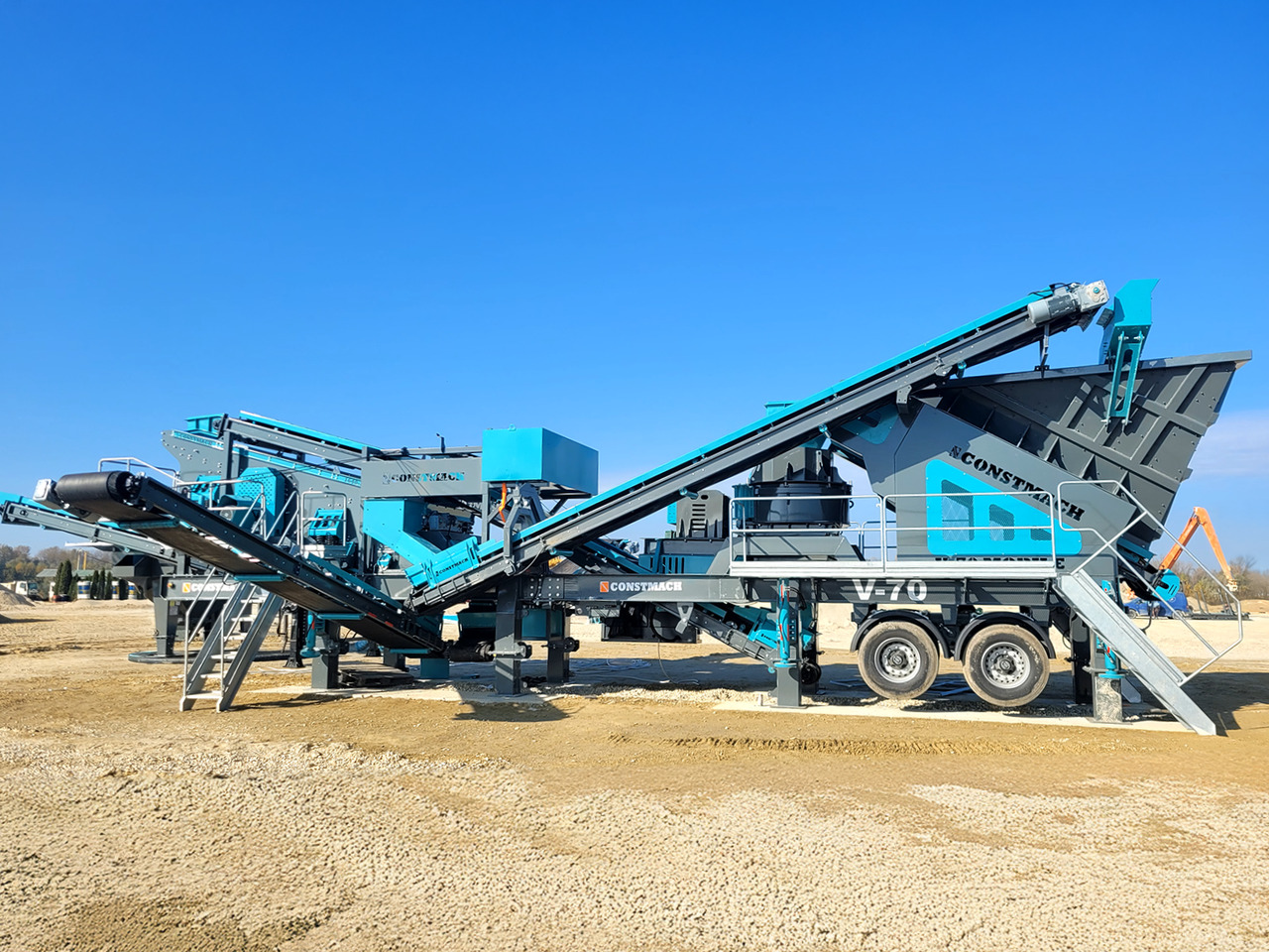 Constmach Concasseur À Impact À Axe Vertical Mobile D'une Capacité De 100 À 150 Tonnes - Britadeira móvel: foto 2 Constmach Concasseur À Impact À Axe Vertical Mobile D'une Capacité De 100 À 150 Tonnes - Britadeira móvel: foto 2