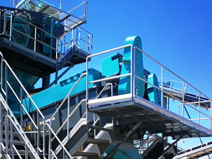 Constmach Laveuse De Grumes - Laveuse De Palettes (Laveuse De Gros Matériaux) - Peneira vibratória: foto 1 Constmach Laveuse De Grumes - Laveuse De Palettes (Laveuse De Gros Matériaux) - Peneira vibratória: foto 1