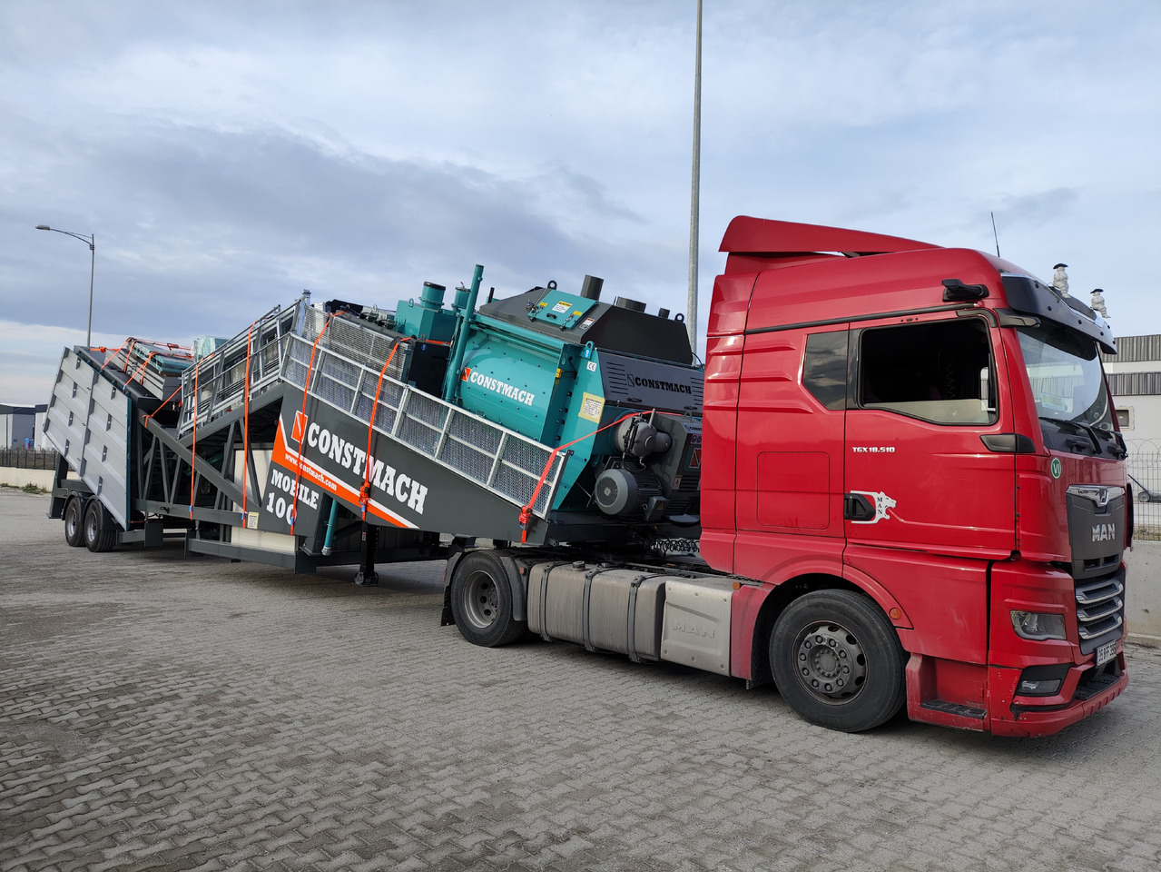 Central de betão novo Constmach Mobile Betonmischanlage mit 100 m³/h: foto 11 Central de betão novo Constmach Mobile Betonmischanlage mit 100 m³/h: foto 11