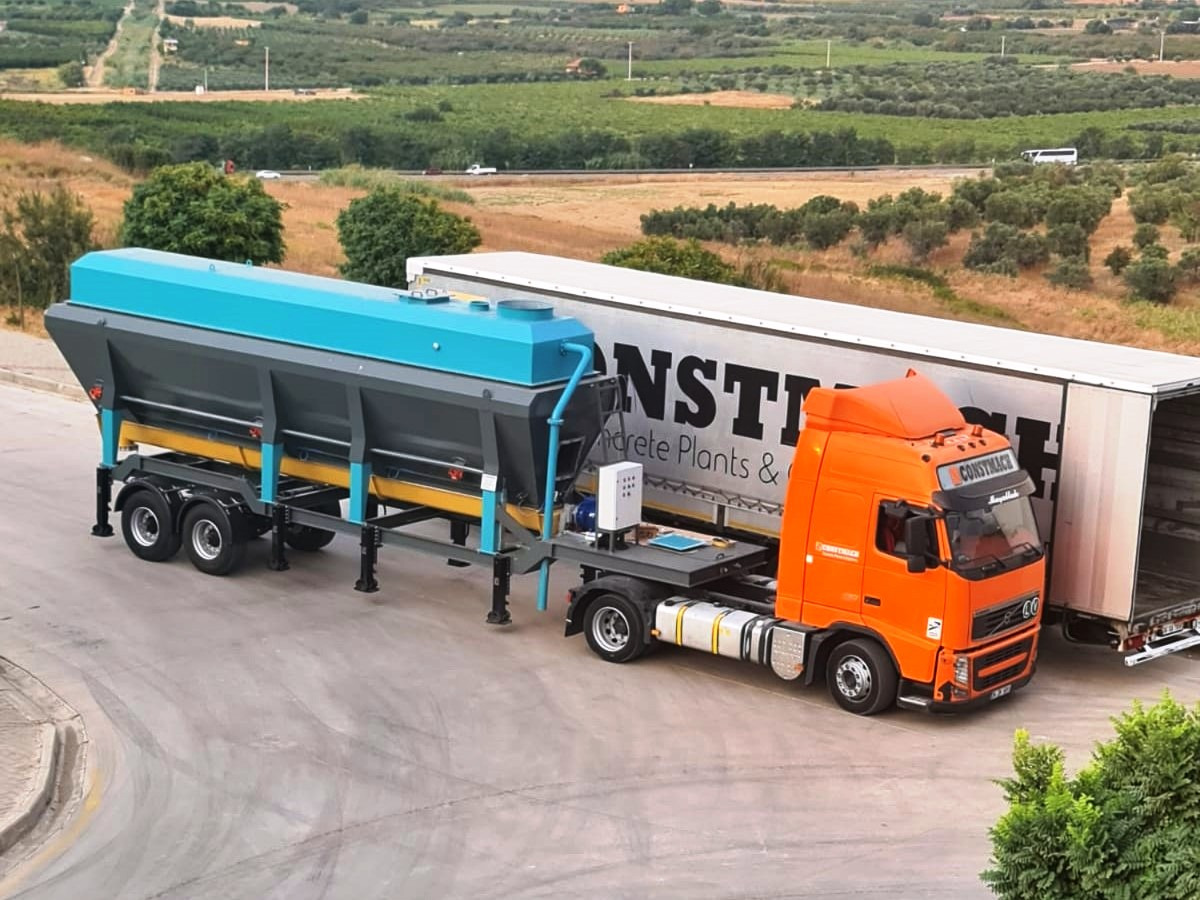 Constmach Mobile Cement Silo (Horizontal Cement Silo) - Silo de cimento: foto 3 Constmach Mobile Cement Silo (Horizontal Cement Silo) - Silo de cimento: foto 3