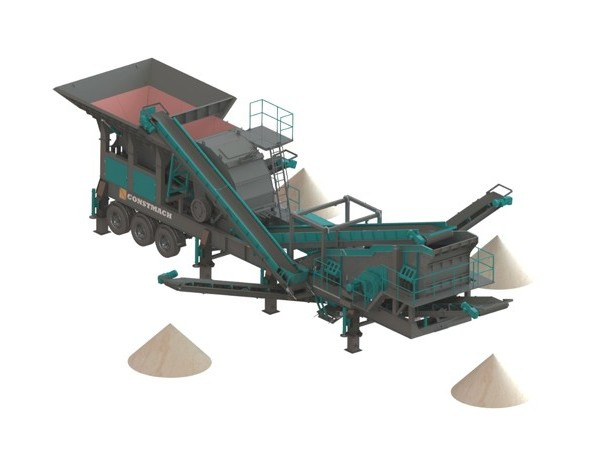 Constmach Mobile Limestone Crushing And Screening Plant With A Capacity Of 250-300 T/h - Britadeira móvel: foto 1 Constmach Mobile Limestone Crushing And Screening Plant With A Capacity Of 250-300 T/h - Britadeira móvel: foto 1