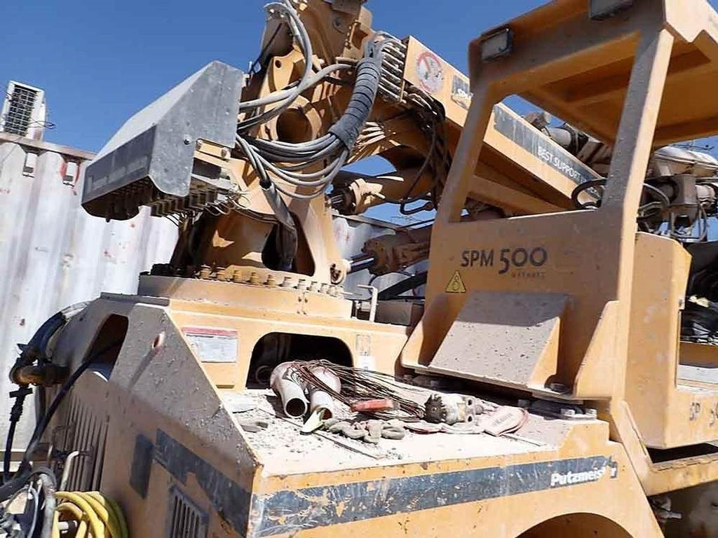 Putzmeister SPM 500 - Equipamento de betão: foto 2 Putzmeister SPM 500 - Equipamento de betão: foto 2