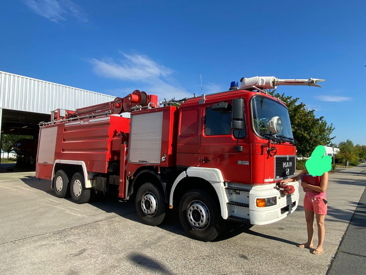 MAN 35.403 - Carro de bombeiro: foto 4 MAN 35.403 - Carro de bombeiro: foto 4