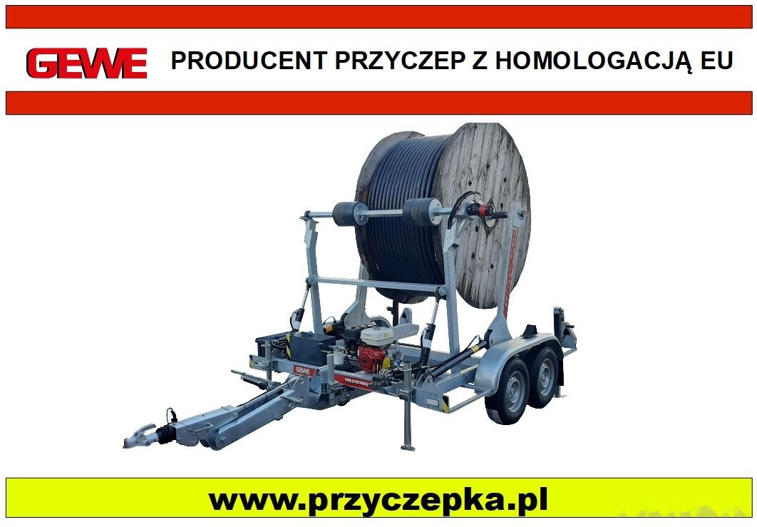 Gewe Hydrauliczna P3500 D/4H - Reboque para bobinas: foto 1 Gewe Hydrauliczna P3500 D/4H - Reboque para bobinas: foto 1