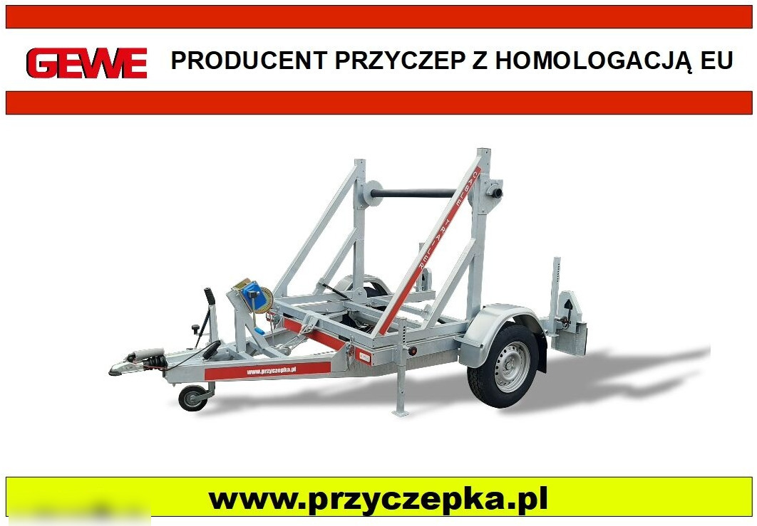 Gewe P1800D/1 - Reboque para bobinas: foto 1 Gewe P1800D/1 - Reboque para bobinas: foto 1