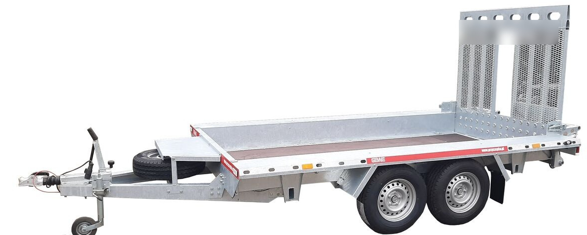 Gewe P3500 E/1 Przyczepa pod minikoparkę 3,5x1,6m SUPER MOCNA! - Reboque porta máquinas: foto 2 Gewe P3500 E/1 Przyczepa pod minikoparkę 3,5x1,6m SUPER MOCNA! - Reboque porta máquinas: foto 2