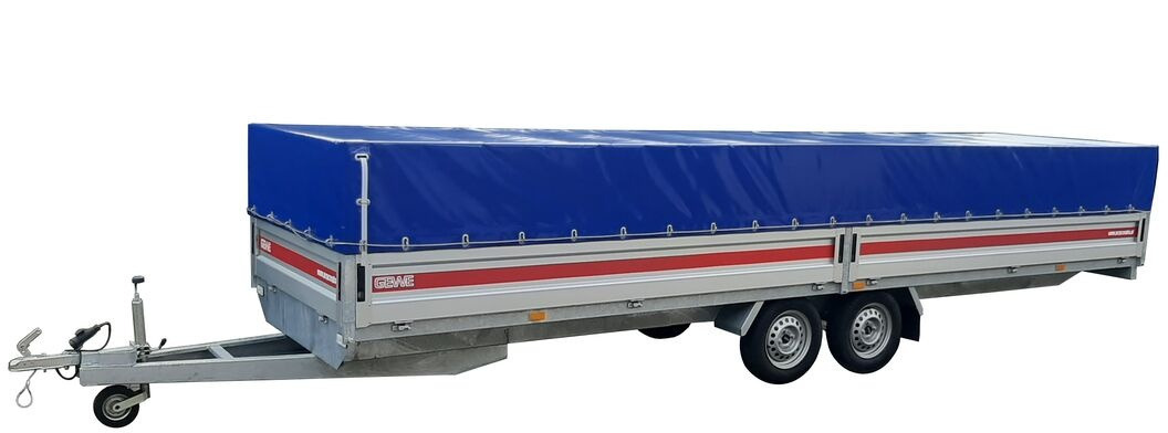 Gewe PD750 C, długość 6 m - Reboque plataforma/ Caixa aberta: foto 5 Gewe PD750 C, długość 6 m - Reboque plataforma/ Caixa aberta: foto 5