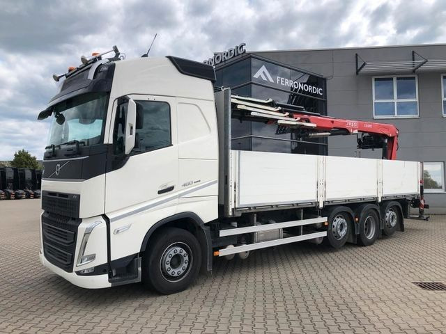 Volvo FH460 8x2 TRIDEM VLA&NLA gelenkt*FASSI F215AS.24 - Camião de caixa aberta/ Plataforma, Camião grua: foto 4 Volvo FH460 8x2 TRIDEM VLA&NLA gelenkt*FASSI F215AS.24 - Camião de caixa aberta/ Plataforma, Camião grua: foto 4