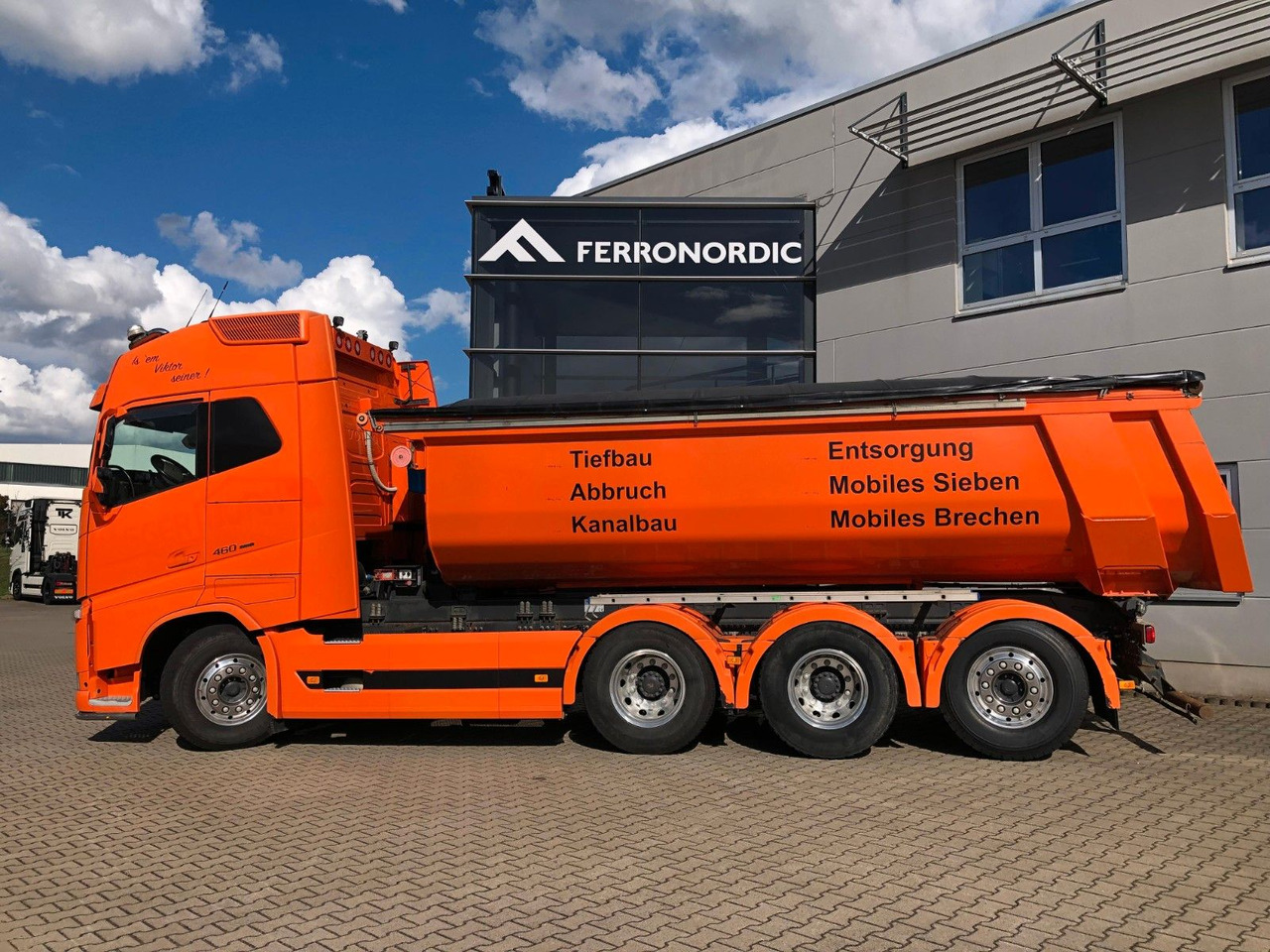 Volvo FH460 8x4 Tridem*Lift+LenkAchse*ALU*AHK*VollLuft - Camião basculante: foto 4 Volvo FH460 8x4 Tridem*Lift+LenkAchse*ALU*AHK*VollLuft - Camião basculante: foto 4