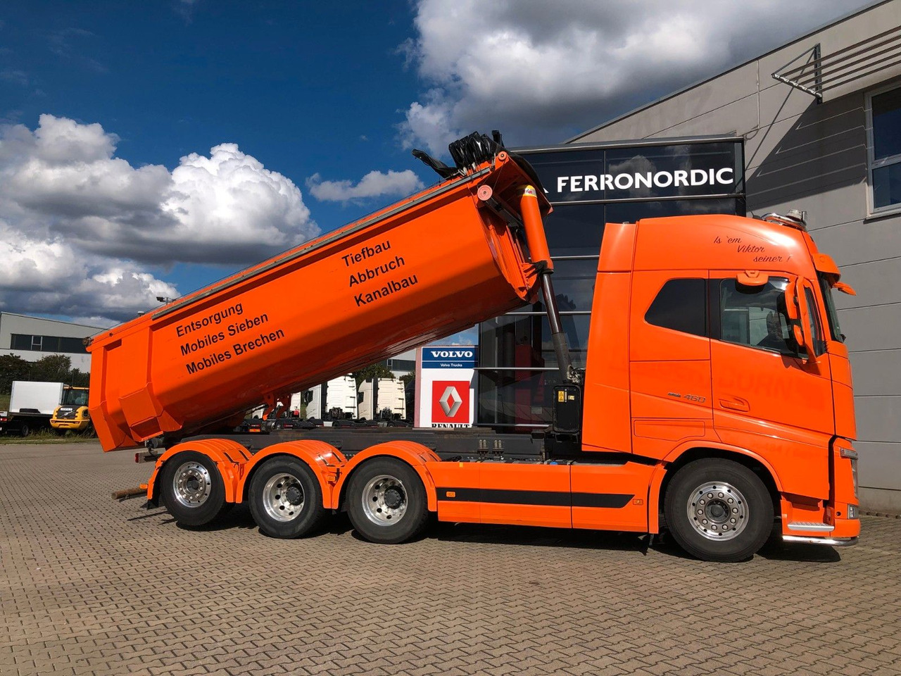 Volvo FH460 8x4 Tridem*TopZustand*excellent condition - Camião basculante: foto 1 Volvo FH460 8x4 Tridem*TopZustand*excellent condition - Camião basculante: foto 1