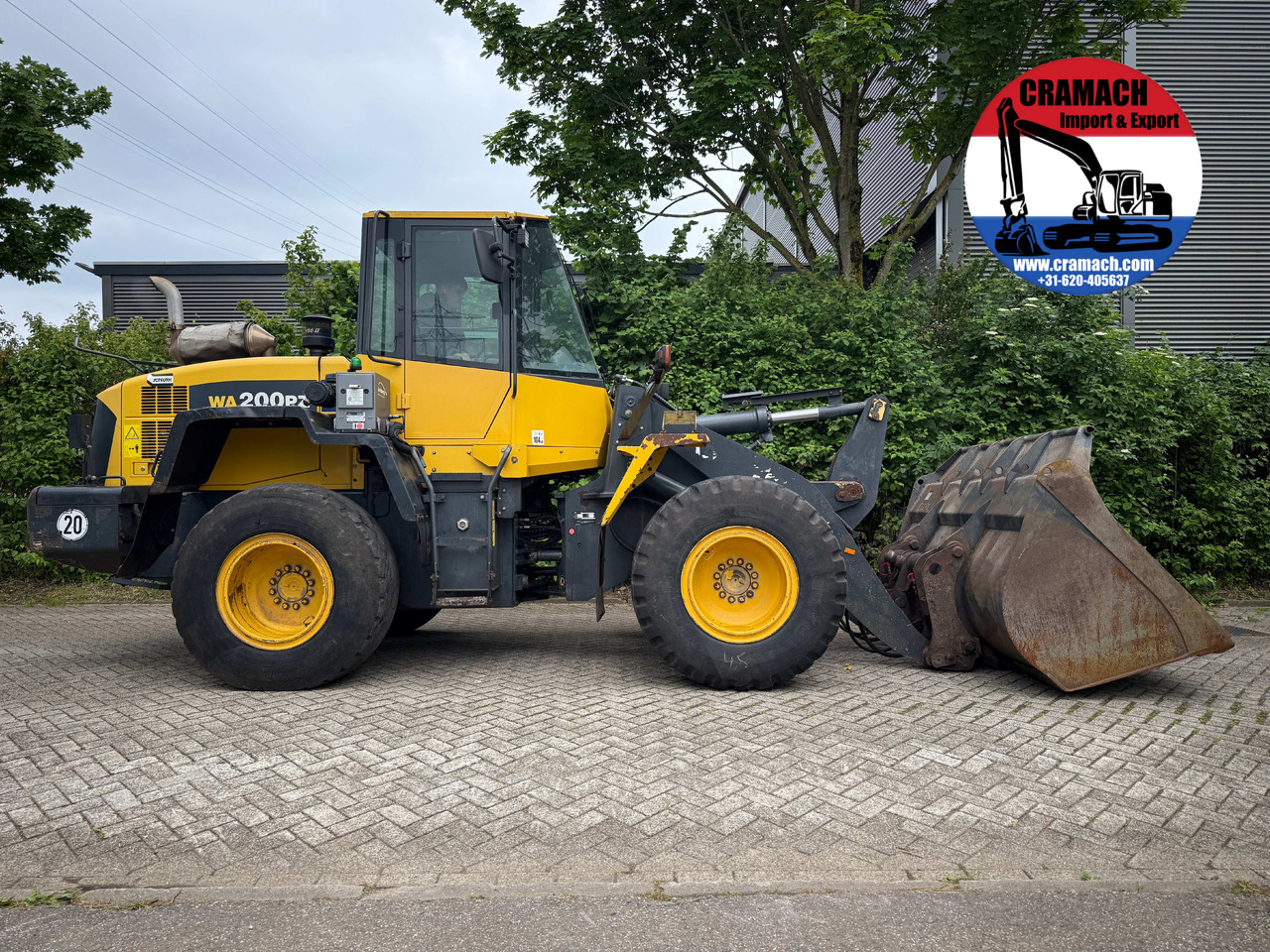 KOMATSU WA200PZ-6 - Pá carregadora de rodas: foto 2 KOMATSU WA200PZ-6 - Pá carregadora de rodas: foto 2