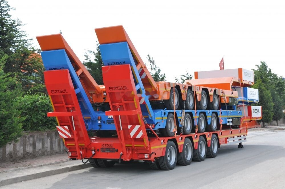 Semi-reboque baixa novo Özgül 4 AXLE LOWBED SEMI TRAILER: foto 42