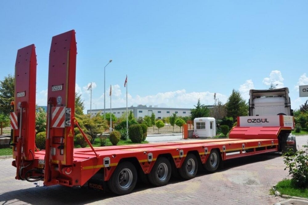 Semi-reboque baixa novo Özgül 4 AXLE LOWBED SEMI TRAILER: foto 41