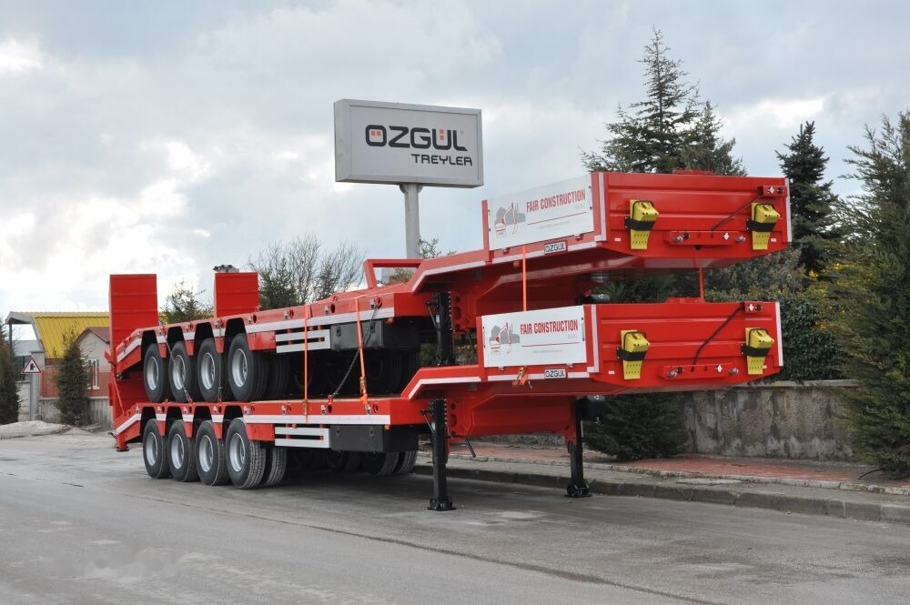 Semi-reboque baixa novo Özgül 4 AXLE LOWBED SEMI TRAILER: foto 9