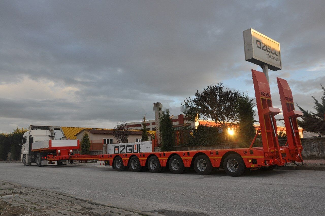 Semi-reboque baixa novo Özgül 4 AXLE LOWBED SEMI TRAILER: foto 40