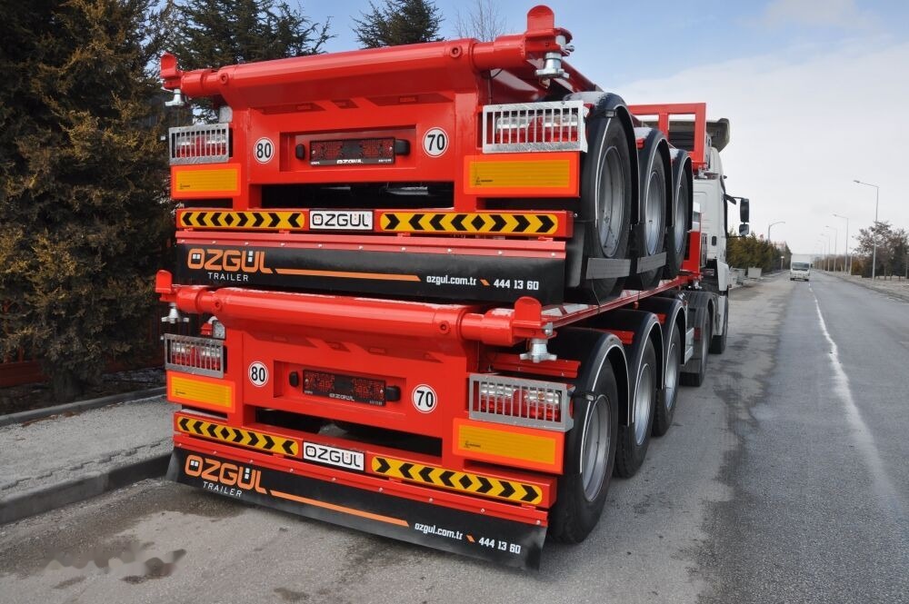 Özgül 40 FT TIPPING CONTAINER CHASSIS AINER CARRIER - Semi-reboque transportador de contêineres/ Caixa móvel: foto 3 Özgül 40 FT TIPPING CONTAINER CHASSIS AINER CARRIER - Semi-reboque transportador de contêineres/ Caixa móvel: foto 3