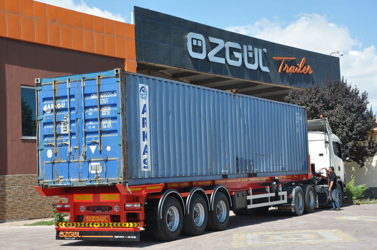 Özgül 40 FT TIPPING CONTAINER CHASSIS - Semi-reboque transportador de contêineres/ Caixa móvel: foto 1 Özgül 40 FT TIPPING CONTAINER CHASSIS - Semi-reboque transportador de contêineres/ Caixa móvel: foto 1
