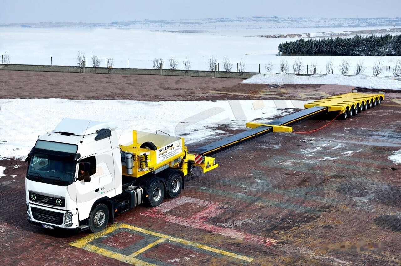 Reboque baixa para transporte de máquinas pesadas novo Özgül 8 AXLE LOWBED SEMI TRAILER: foto 25