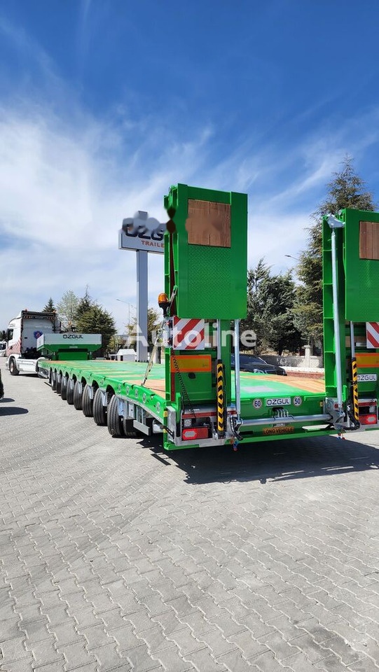Reboque baixa para transporte de máquinas pesadas novo Özgül 8 AXLE LOWBED SEMI TRAILER: foto 8