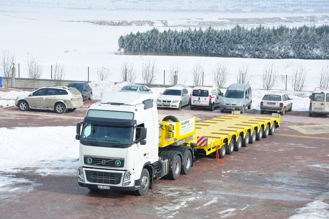Reboque baixa para transporte de máquinas pesadas novo Özgül 8 AXLE LOWBED SEMI TRAILER: foto 23