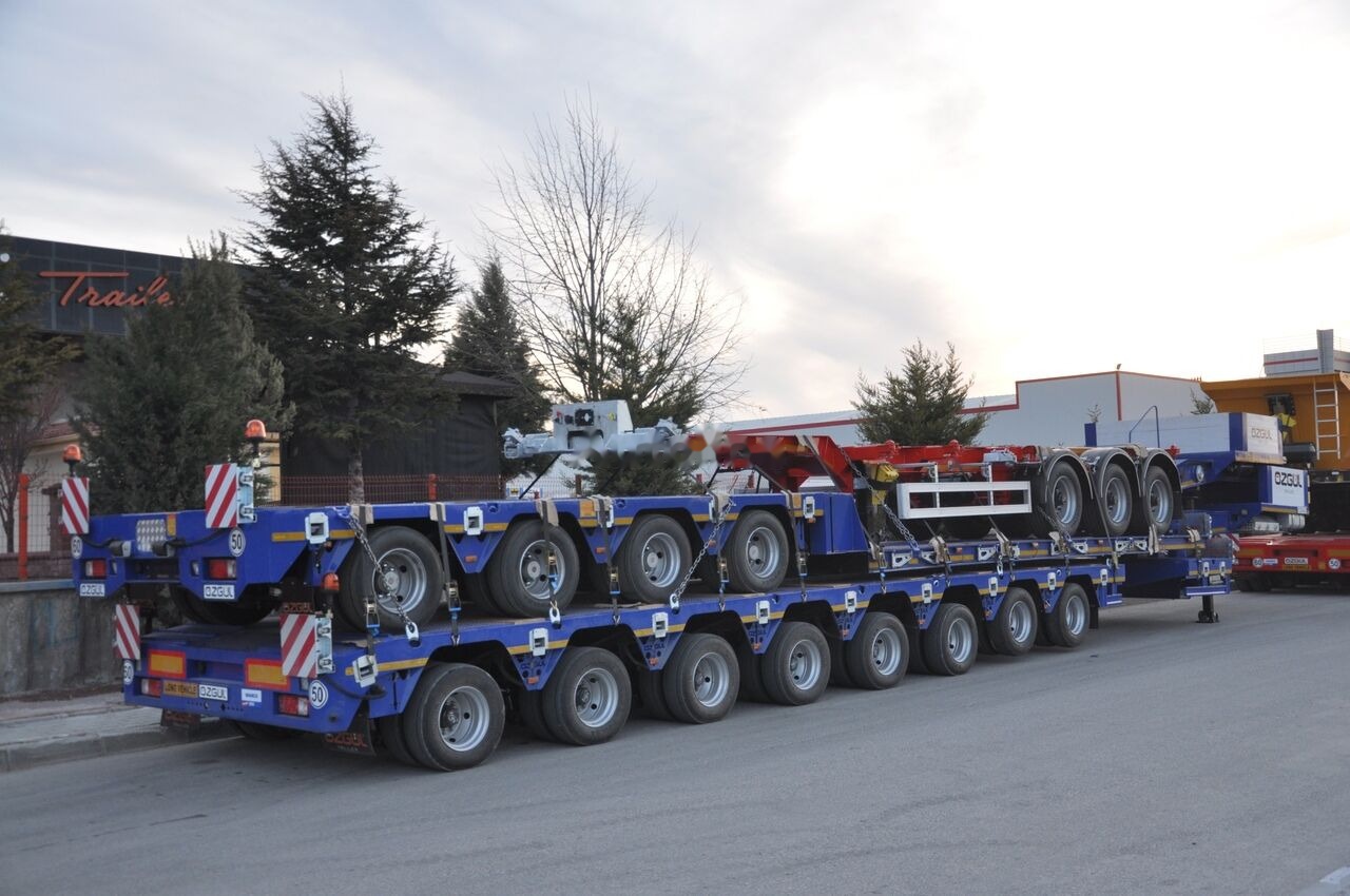 Reboque baixa para transporte de máquinas pesadas novo Özgül 8 AXLE LOWBED SEMI TRAILER: foto 18
