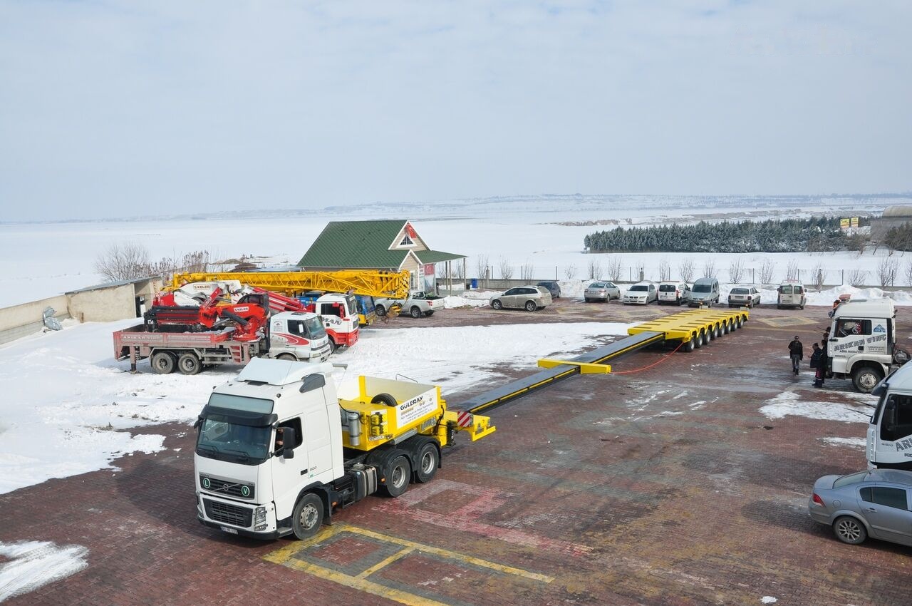 Reboque baixa para transporte de máquinas pesadas novo Özgül 8 AXLE LOWBED SEMI TRAILER: foto 6