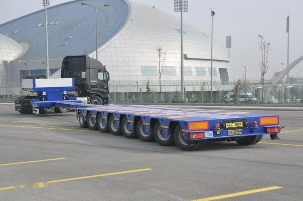 Reboque baixa para transporte de máquinas pesadas novo Özgül 8 AXLE LOWBED SEMI TRAILER: foto 7