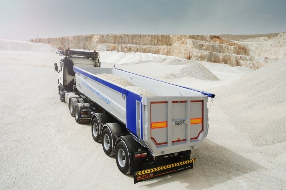 Özgül HALF PIPE TIPPING TRAILER LIGHT MODEL - Semi-reboque basculante: foto 4 Özgül HALF PIPE TIPPING TRAILER LIGHT MODEL - Semi-reboque basculante: foto 4