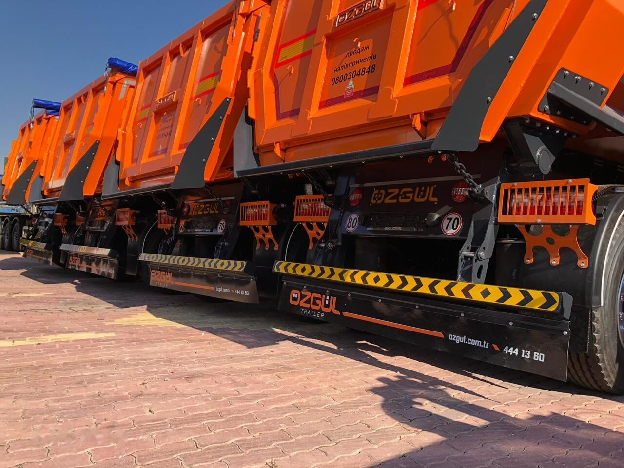 Özgül HALF PIPE TIPPING TRAILER - Semi-reboque basculante: foto 1 Özgül HALF PIPE TIPPING TRAILER - Semi-reboque basculante: foto 1