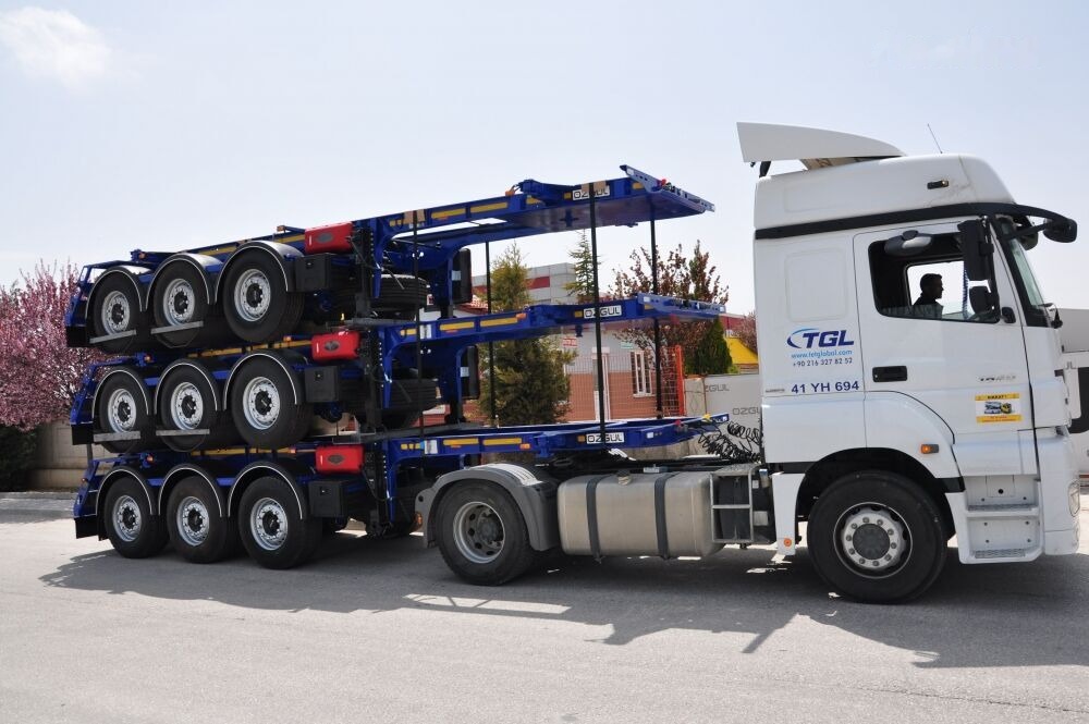 Özgül ISO TANK CONTAINER CARRIER SEMI - Semi-reboque transportador de contêineres/ Caixa móvel: foto 5 Özgül ISO TANK CONTAINER CARRIER SEMI - Semi-reboque transportador de contêineres/ Caixa móvel: foto 5