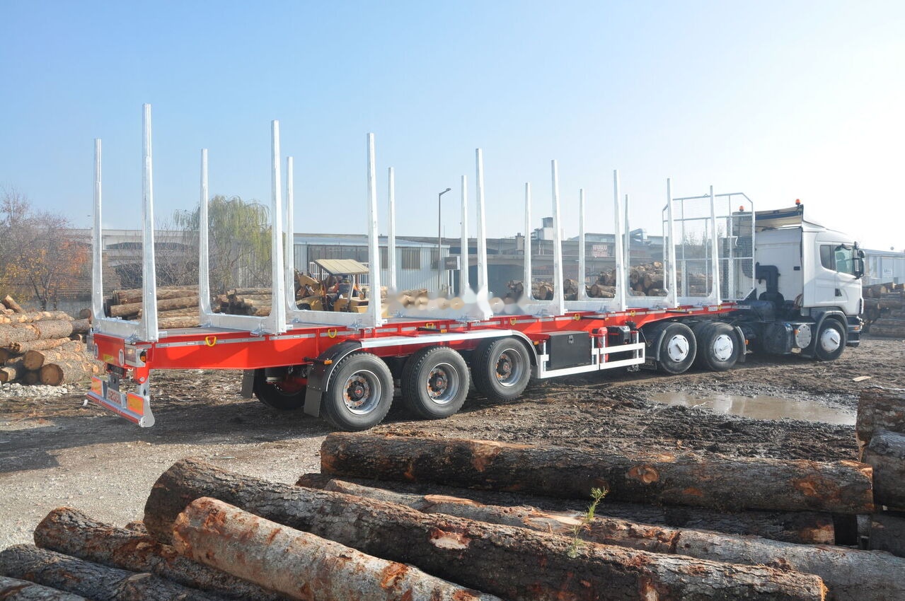 Özgül New - Semi-reboque transporte de madeira: foto 1 Özgül New - Semi-reboque transporte de madeira: foto 1