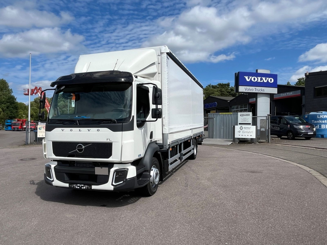 Volvo FL16.280 Junge Schiebeplane - Camião de lona: foto 1 Volvo FL16.280 Junge Schiebeplane - Camião de lona: foto 1