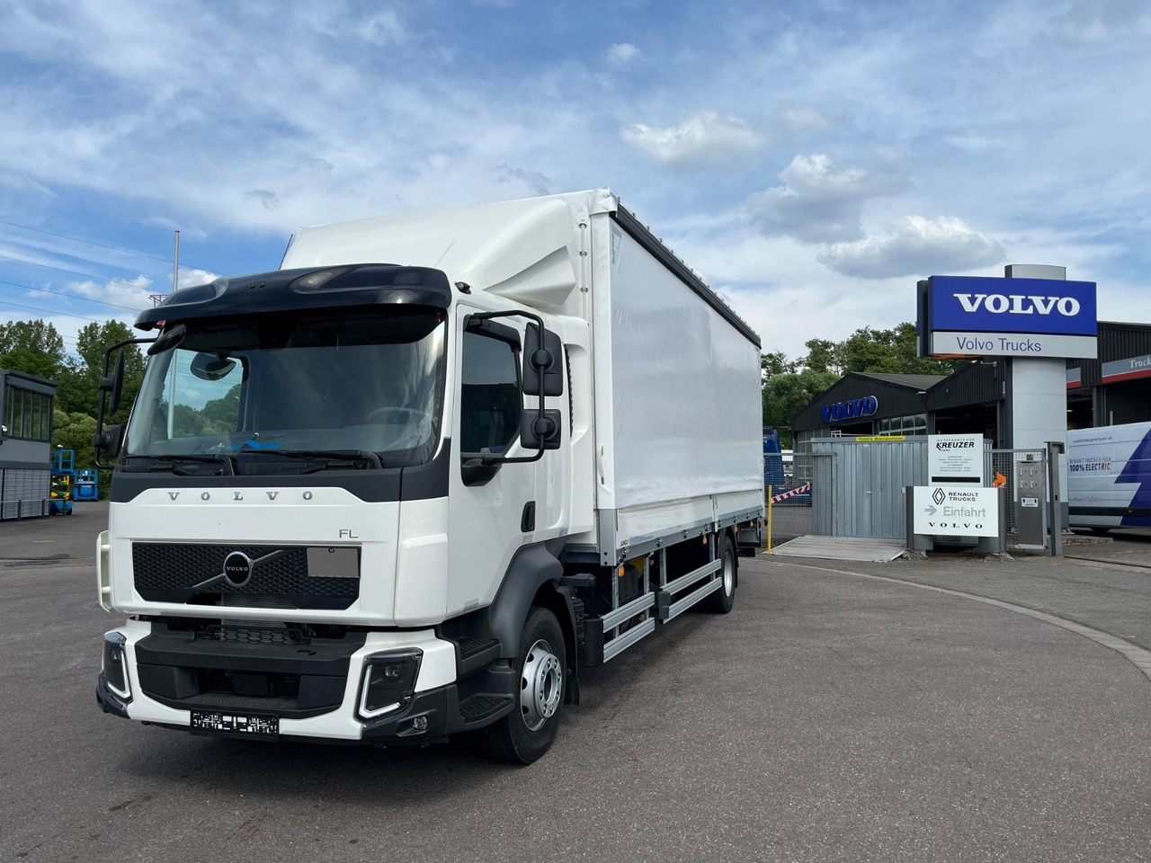 Volvo FL16.280 Junge Schiebeplane - Camião de lona: foto 1 Volvo FL16.280 Junge Schiebeplane - Camião de lona: foto 1