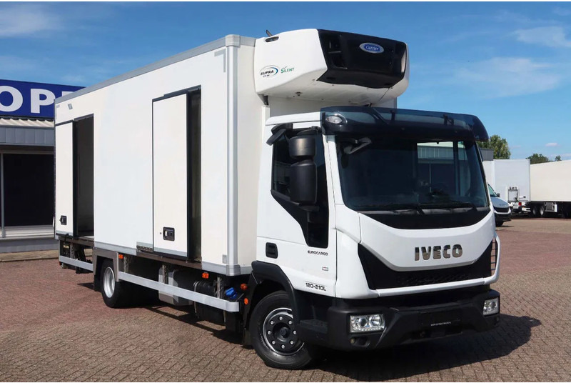 Iveco EuroCargo 120 El 210L Carrier Supra 850 MT Koel/Vries+Klep Bitemp met verplaatsbare wand - Camião frigorífico: foto 2 Iveco EuroCargo 120 El 210L Carrier Supra 850 MT Koel/Vries+Klep Bitemp met verplaatsbare wand - Camião frigorífico: foto 2