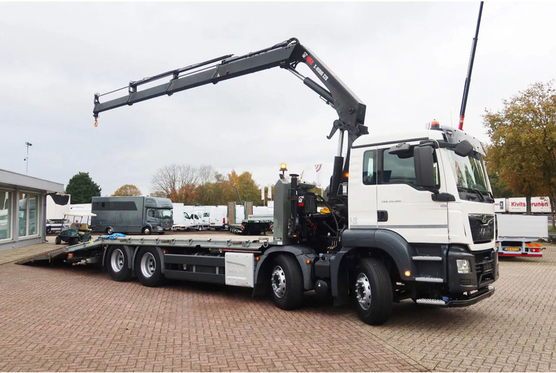 MAN TGS 35.360 Kraanwagen + oprijwagen Hiab 228 E3 - Camião grua: foto 2 MAN TGS 35.360 Kraanwagen + oprijwagen Hiab 228 E3 - Camião grua: foto 2