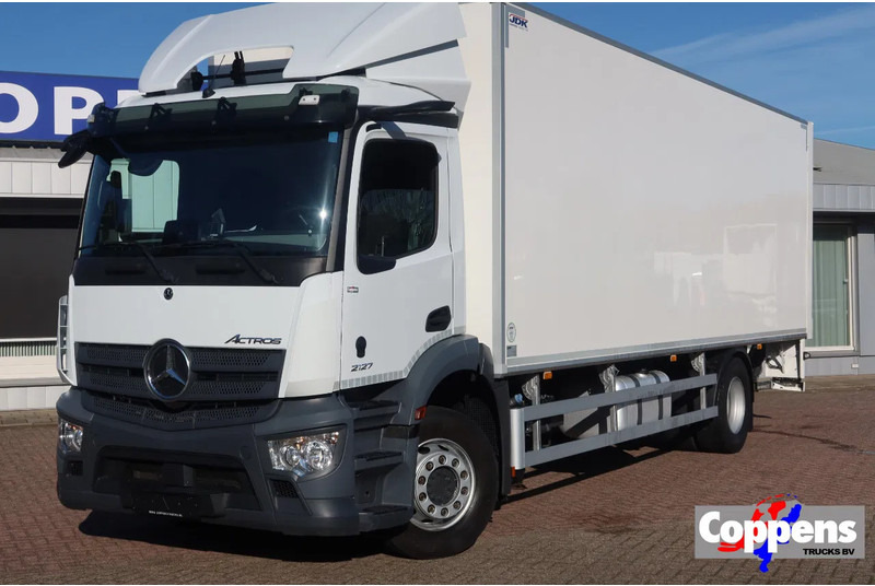 Mercedes-Benz Actros 2127L Bak+ Klep 2000kg Euro6 - Camião furgão: foto 1 Mercedes-Benz Actros 2127L Bak+ Klep 2000kg Euro6 - Camião furgão: foto 1