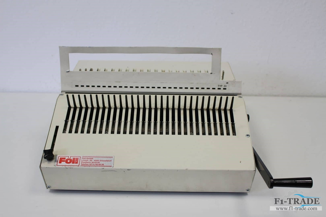FOELL - Encadernadora: foto 1 FOELL - Encadernadora: foto 1