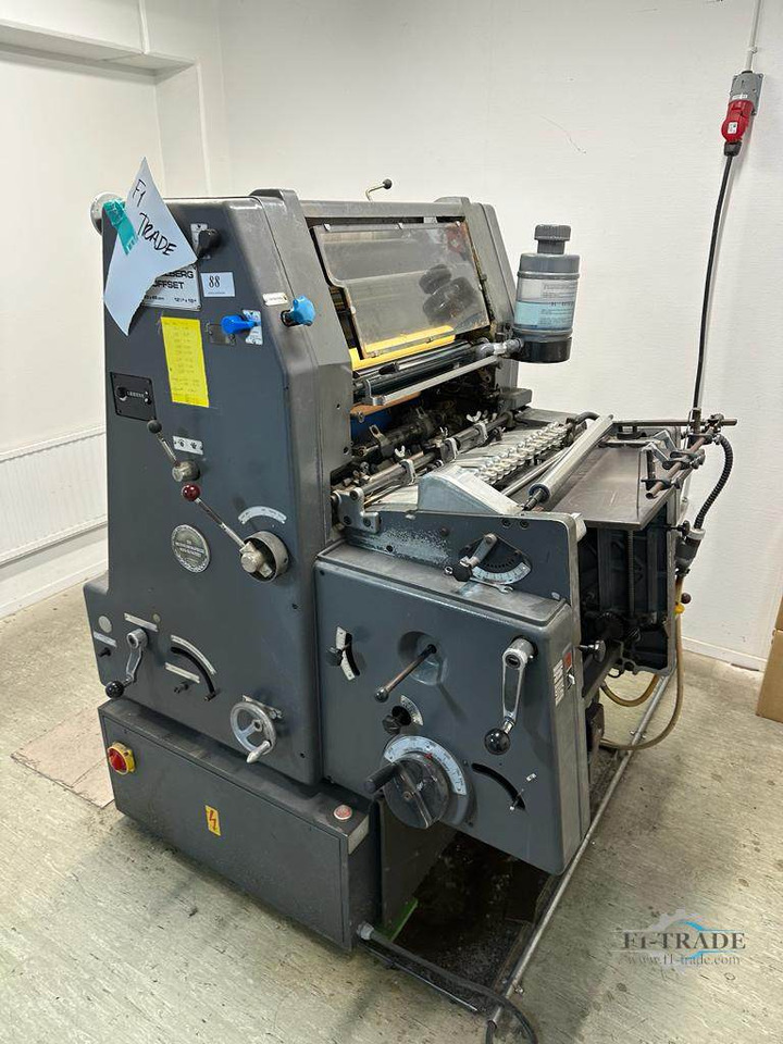 Heidelberg GTO46+ - Impressora offset: foto 1 Heidelberg GTO46+ - Impressora offset: foto 1
