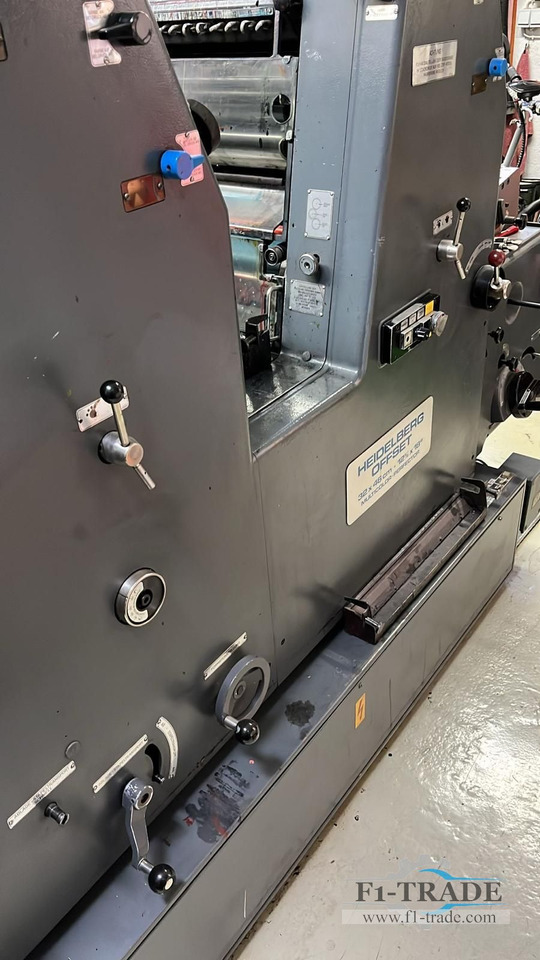 Heidelberg GTO46ZP - Impressora offset: foto 3 Heidelberg GTO46ZP - Impressora offset: foto 3
