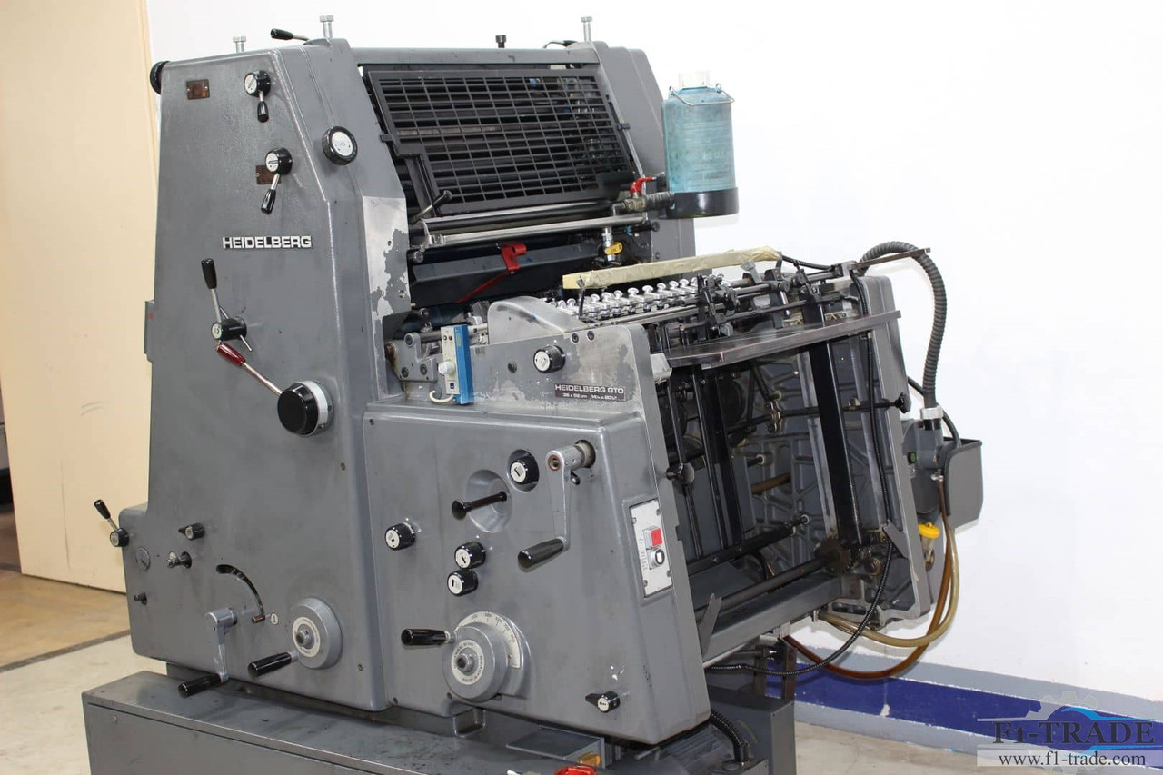 Heidelberg GTO52+ N+P - Impressora offset: foto 4 Heidelberg GTO52+ N+P - Impressora offset: foto 4
