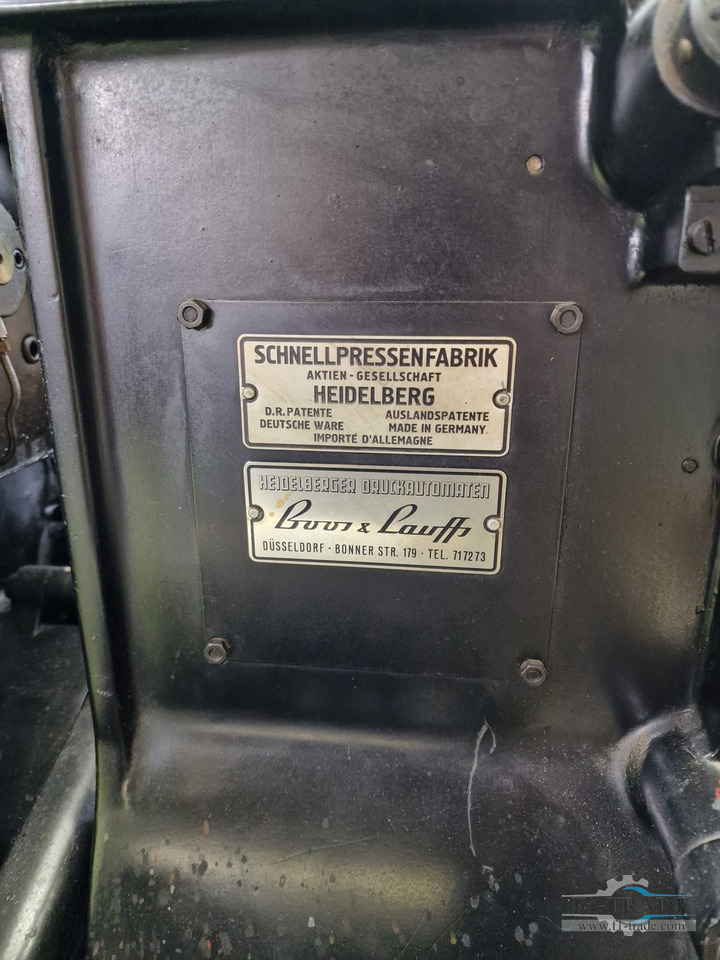 Heidelberg OHT - Máquina de corte de papel: foto 4 Heidelberg OHT - Máquina de corte de papel: foto 4