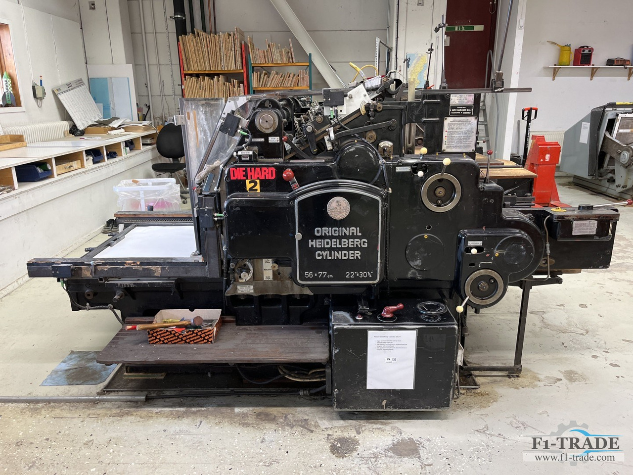 Heidelberg SBG - Máquina de corte de papel: foto 1 Heidelberg SBG - Máquina de corte de papel: foto 1