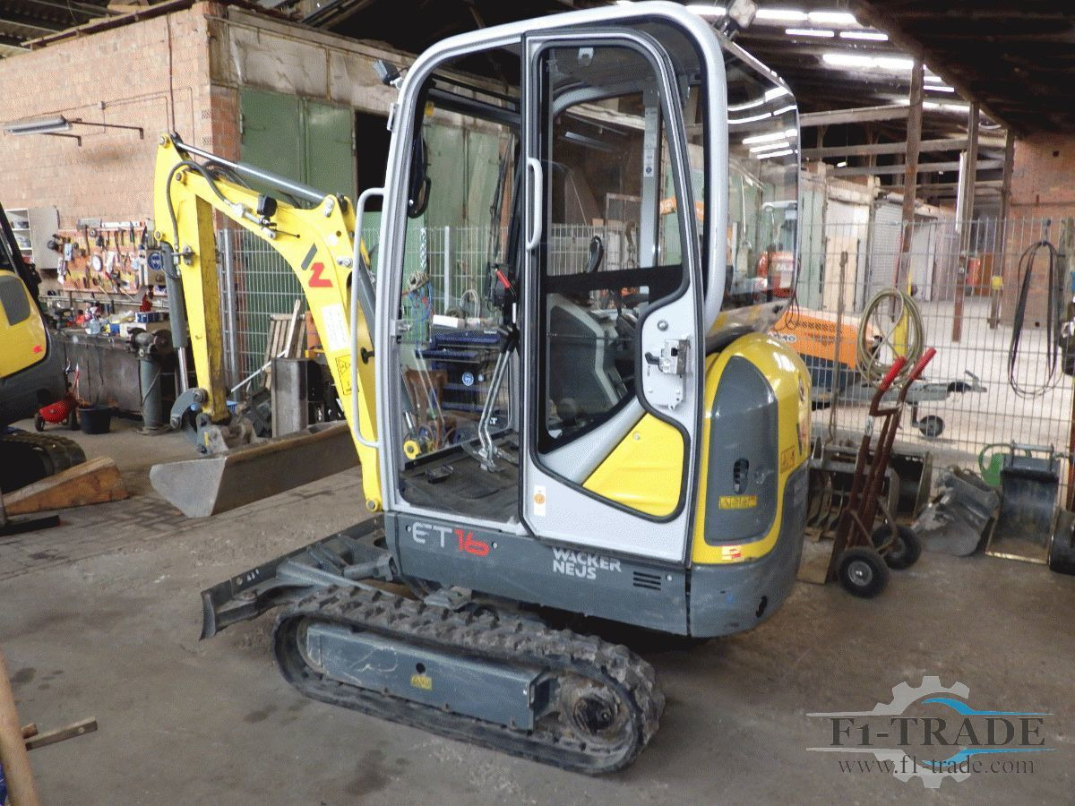 Wacker neuson ET 16 - Mini escavadeira: foto 2 Wacker neuson ET 16 - Mini escavadeira: foto 2
