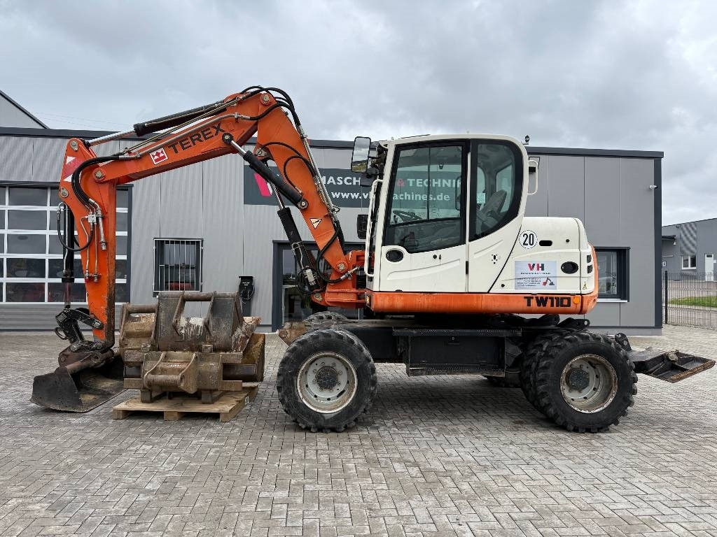 Terex TW 110 - Escavadeira de rodas: foto 2 Terex TW 110 - Escavadeira de rodas: foto 2