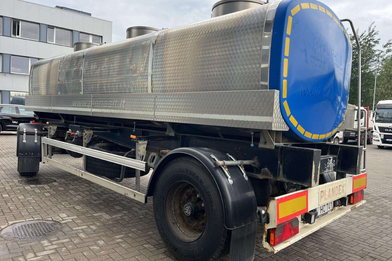 Camião cisterna, Reboque cisterna MAN TGS 26.400 6X2-2 Plandex (08632): foto 6