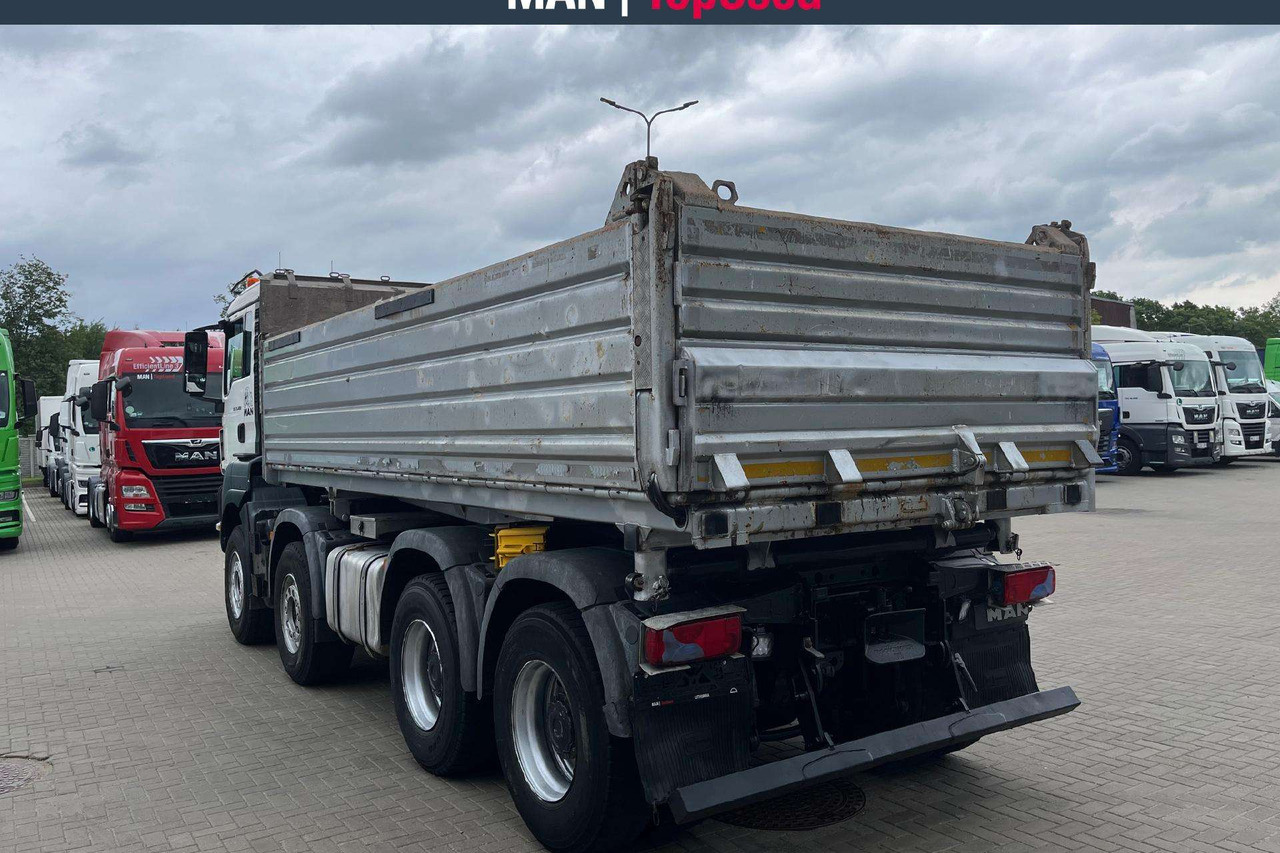 MAN TGS 35.480 8X4 BB Meiller Kipper (8619) - Camião basculante: foto 3 MAN TGS 35.480 8X4 BB Meiller Kipper (8619) - Camião basculante: foto 3