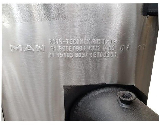 Katalysator Euro 5 MAN TGX - 12.4 - 8115103.6037 8115103.6065 8115103.0098 8115103.6037 - Conversor catalítico para Camião: foto 4 Katalysator Euro 5 MAN TGX - 12.4 - 8115103.6037 8115103.6065 8115103.0098 8115103.6037 - Conversor catalítico para Camião: foto 4