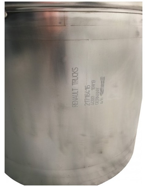 Rußpartikelfilter,Partikelfilter,DPF VOLVO FH 4 EURO 6 - 21716414 21775801 23135528 85013300 - Sistema de escape para Camião: foto 3 Rußpartikelfilter,Partikelfilter,DPF VOLVO FH 4 EURO 6 - 21716414 21775801 23135528 85013300 - Sistema de escape para Camião: foto 3