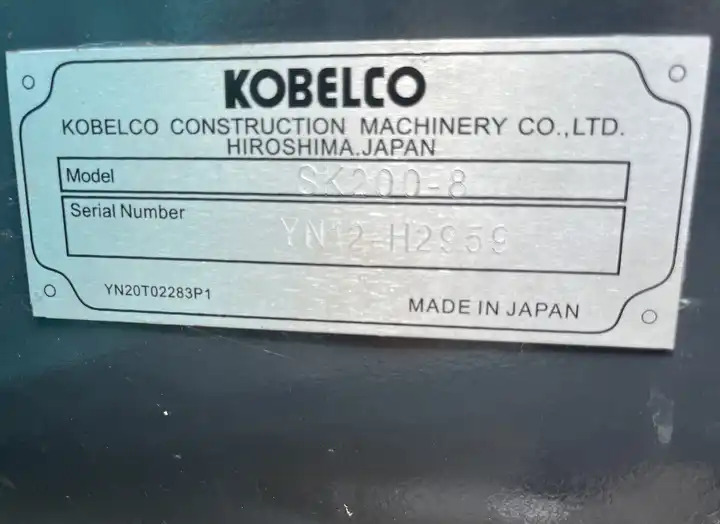 20t Used Kobelco Excavator Sk200-8 Sk200 210-8,Kobelco Sk140 Sk200 Sk210 Excavators In Shanghai - Escavadora de rastos: foto 5 20t Used Kobelco Excavator Sk200-8 Sk200 210-8,Kobelco Sk140 Sk200 Sk210 Excavators In Shanghai - Escavadora de rastos: foto 5