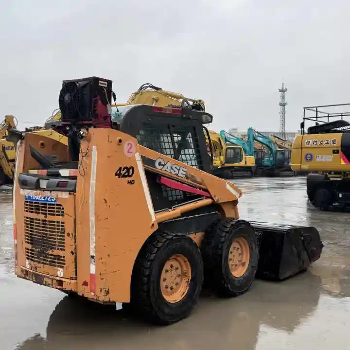 Used Case 420 Backhoe Loader Used Skid Steer Loader CASE 430 CASE 440 - Mini pá carregadora: foto 5 Used Case 420 Backhoe Loader Used Skid Steer Loader CASE 430 CASE 440 - Mini pá carregadora: foto 5